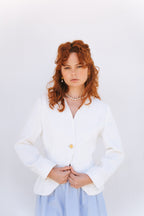 Blazer Fiorella blanco - PRE ORDER
