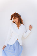 Blazer Fiorella blanco - PRE ORDER