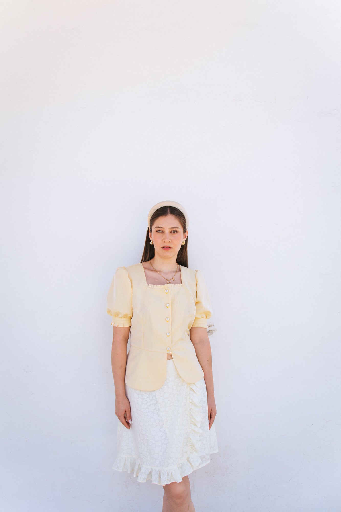 Blusa Liz amarilla - PRE ORDER