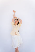 Falda Lourdes amarillo - PRE ORDER