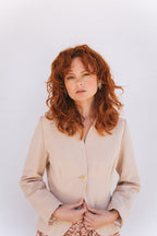 Blazer Fiorella beige - PRE ORDER