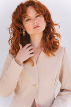 Blazer Fiorella beige - PRE ORDER
