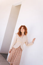 Blazer Fiorella beige - PRE ORDER