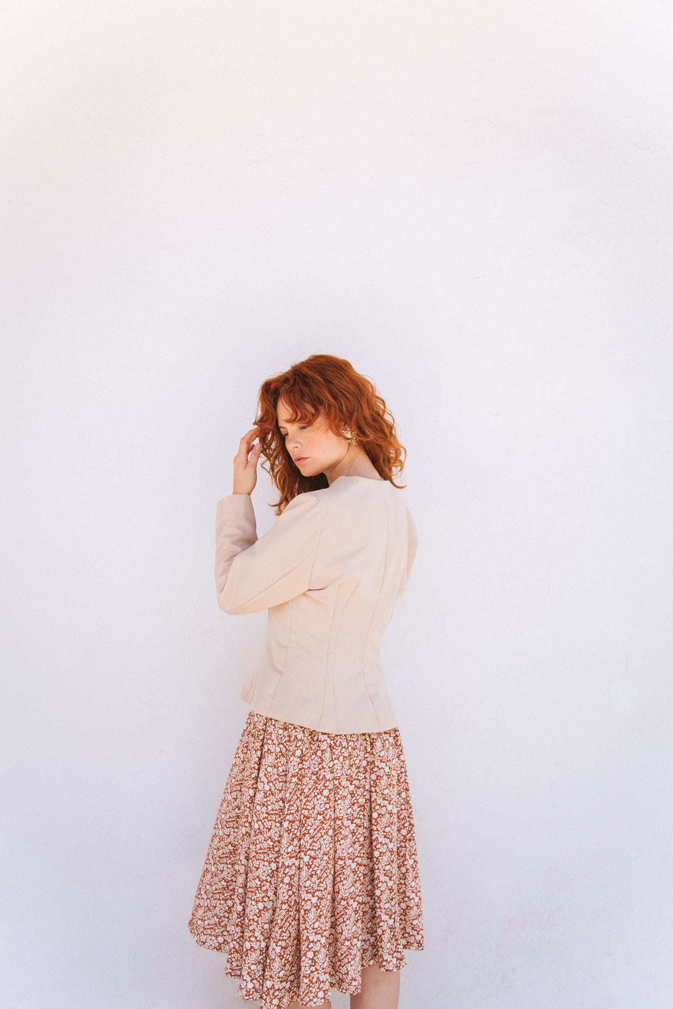 Blazer Fiorella beige - PRE ORDER