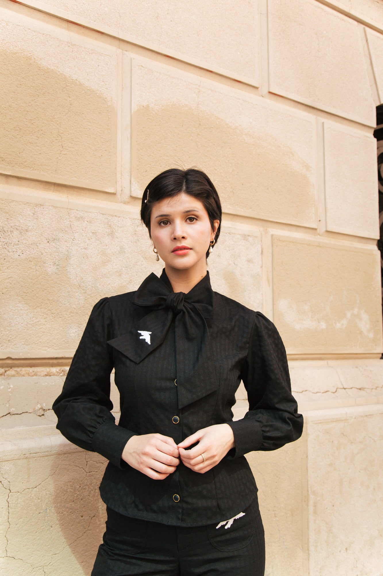 Blusa Dorothea negro