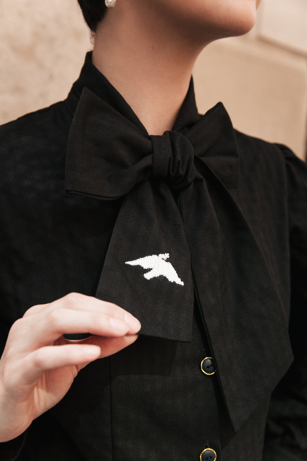 Blusa Dorothea negro