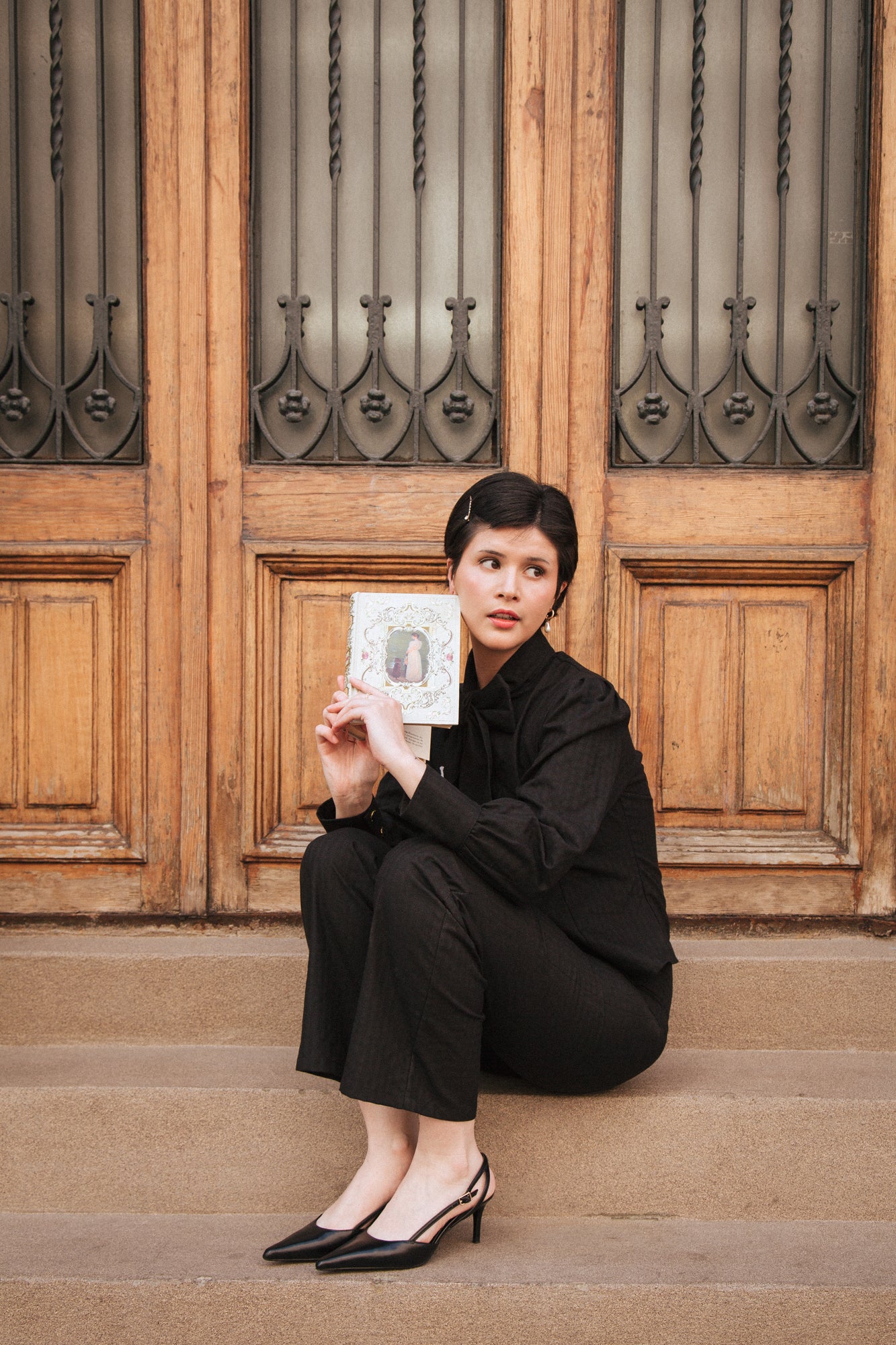 Pantalón Mariel negro