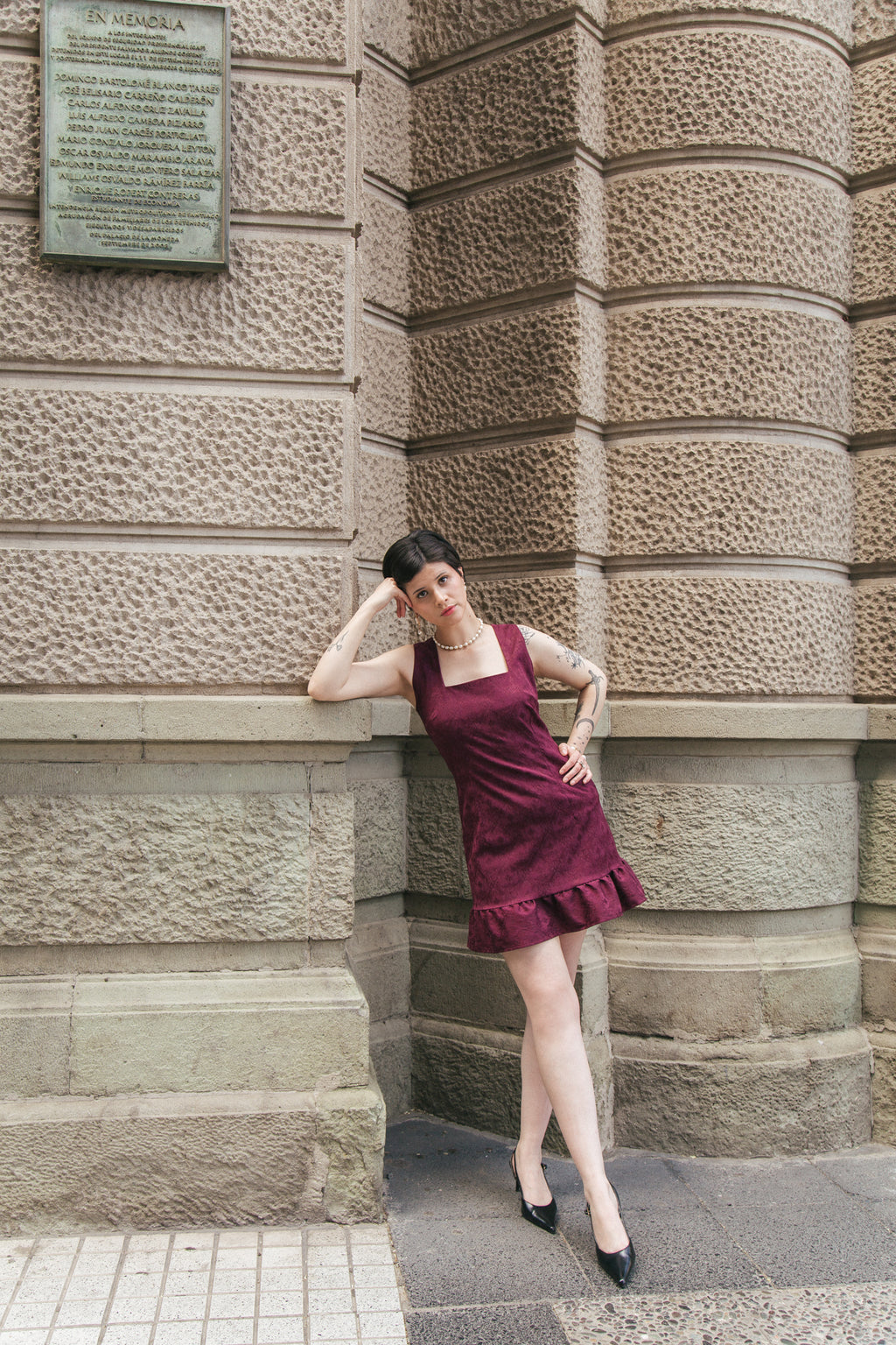 Jumper Alonsa burdeo - PRE ORDER