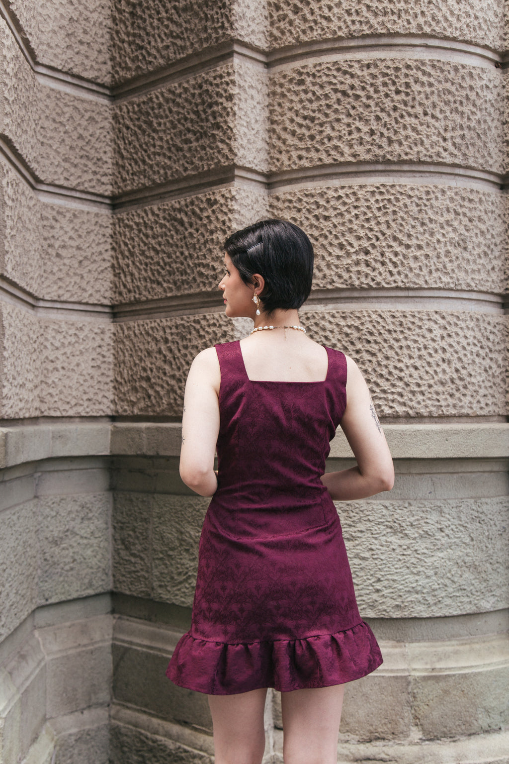 Jumper Alonsa burdeo - PRE ORDER