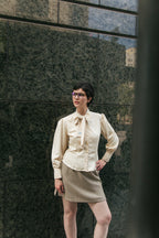 Blusa Dorothea mantequilla - PRE ORDER