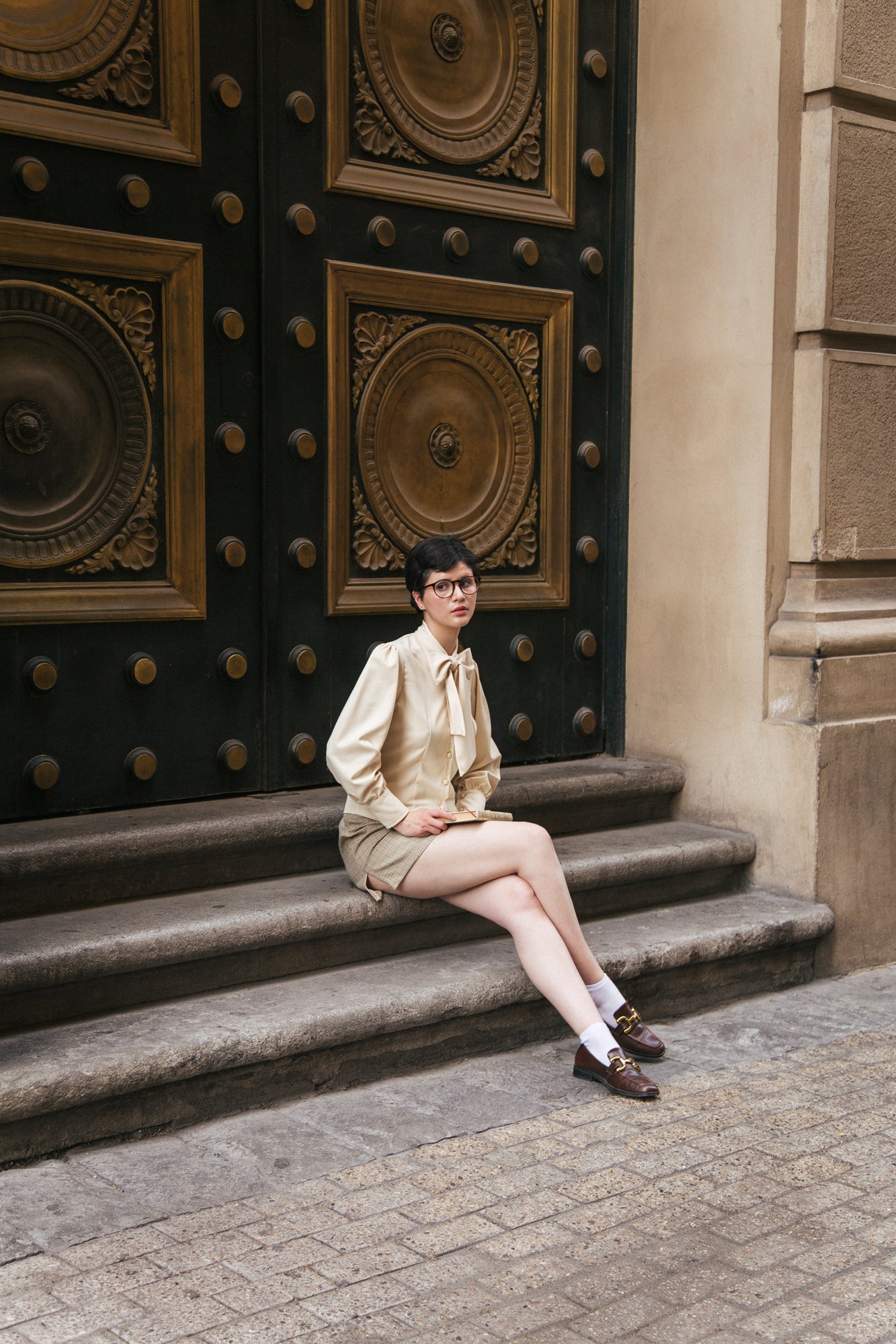 Blusa Dorothea mantequilla - PRE ORDER