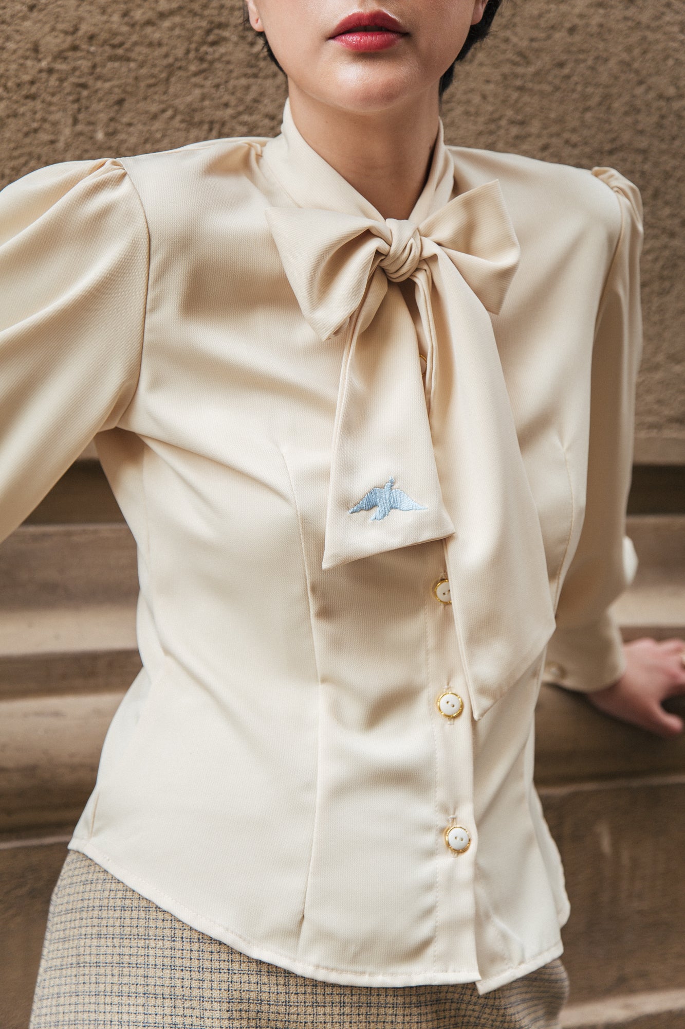 Blusa Dorothea mantequilla - PRE ORDER