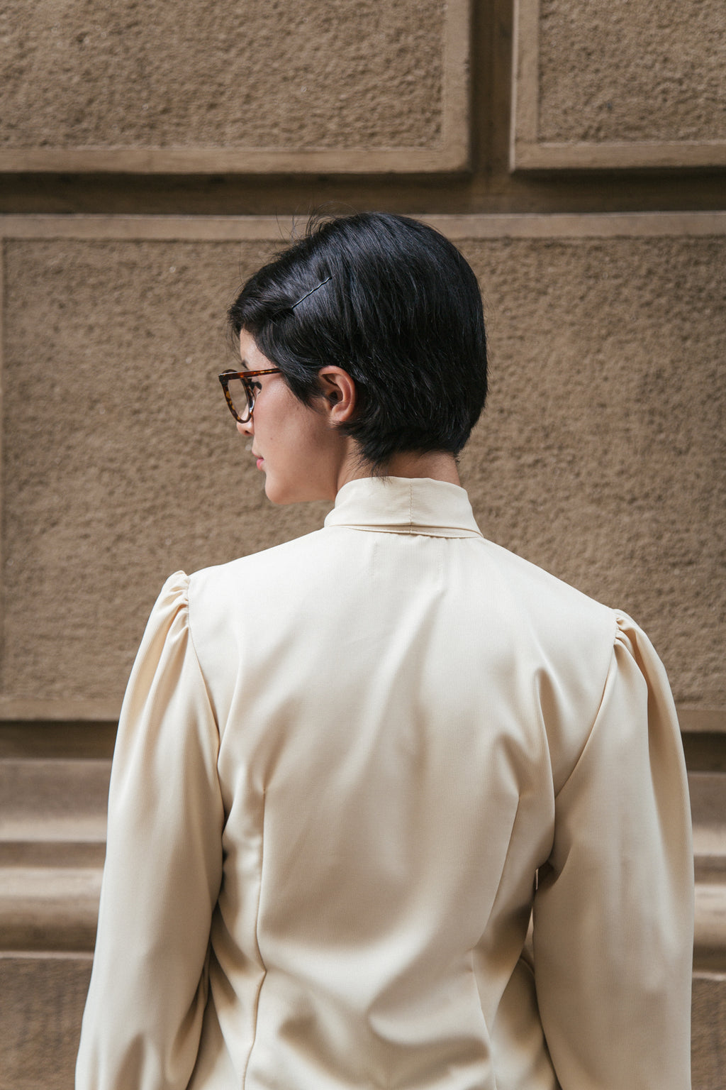 Blusa Dorothea mantequilla - PRE ORDER