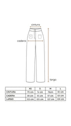 Pantalón Mariel negro