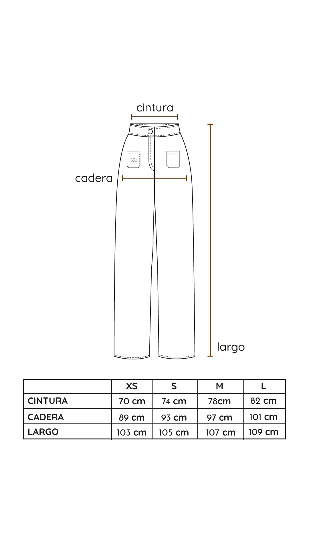 Pantalón Mariel negro